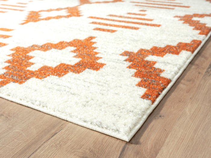 Casa Pixel Diamonds Cream Rug
