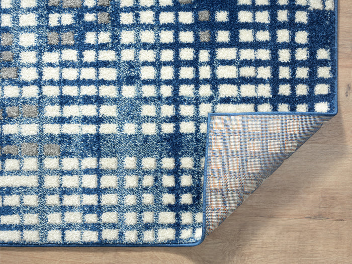 Casa Small Blocks Multicolor Rug