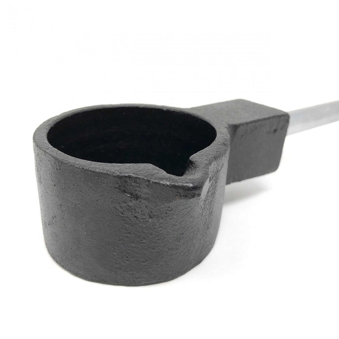 Cast Iron Crucible Melting Pot with Handle