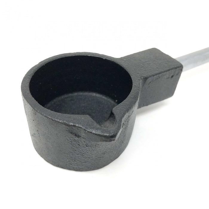 Cast Iron Crucible Melting Pot with Handle