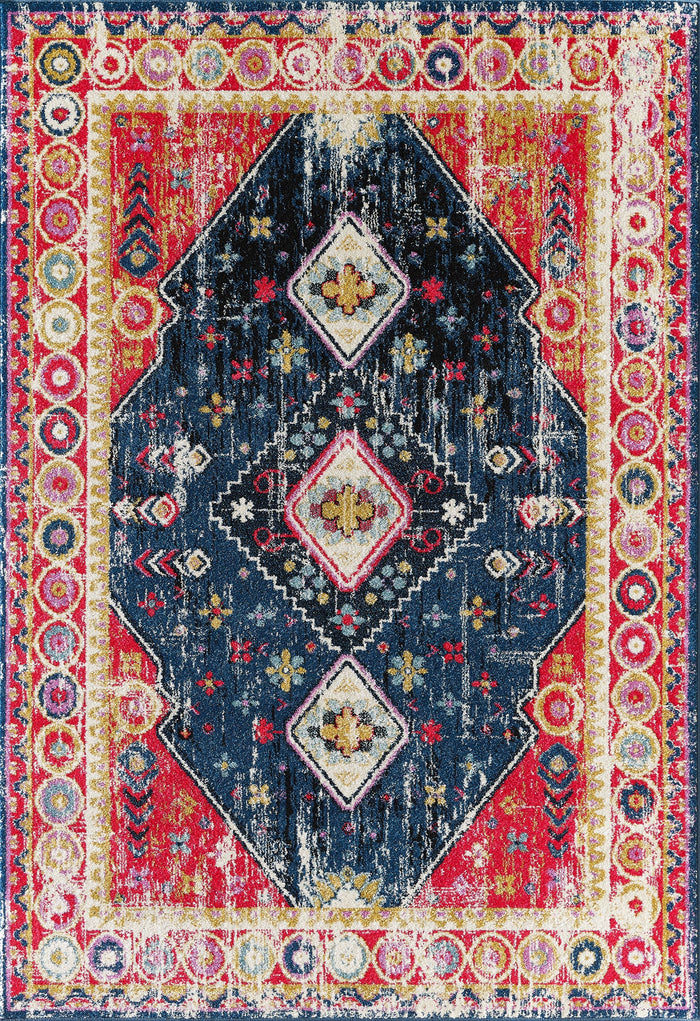Catalina Multi Diamond Multicolor Rug