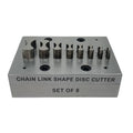 Chain Link Disc Cutter Set of 8
