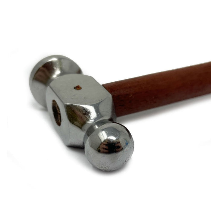 Chasing & Repousse Hammer with 25mm Flat Head, 6oz