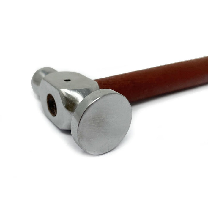 Chasing & Repousse Hammer with 25mm Flat Head, 6oz