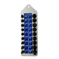 Clock Key Size Gauge