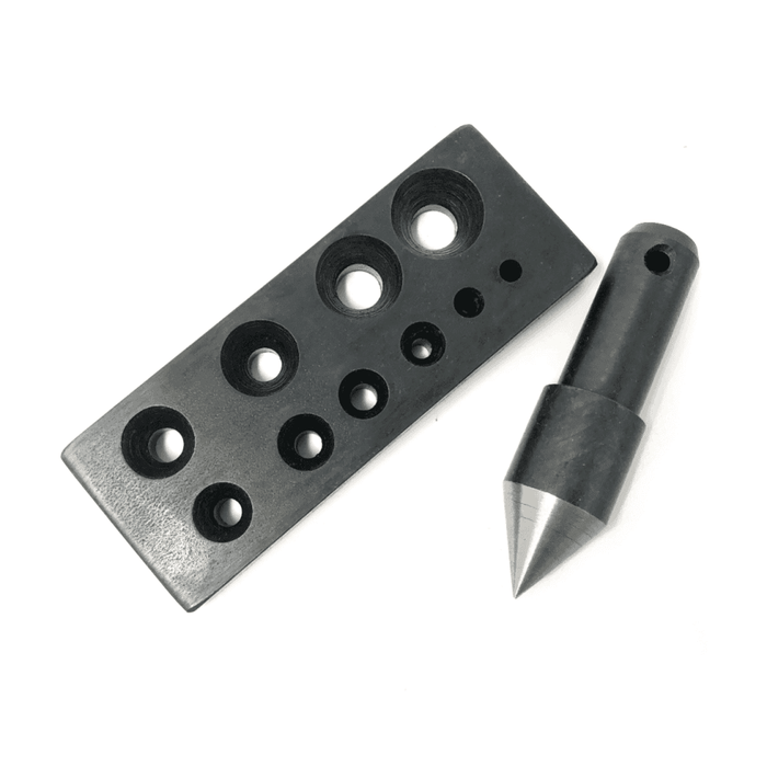 Collet Forming Plate Ø4 to Ø18mm with 28 Degree Punch