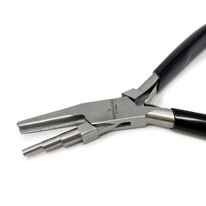 Concave & 3-Step Wire Looping Pliers