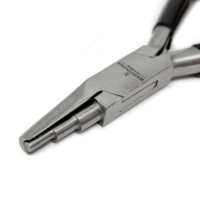 Concave & 3-Step Wire Looping Pliers