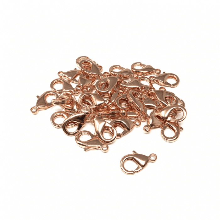 Copper Plated Lobster Claw 15mm - Pack of 36