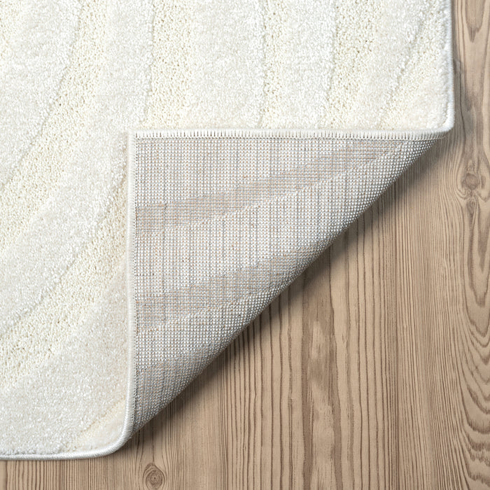 Cozy Abstract Cream Rug
