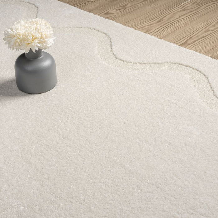 Cozy Shape Beige Rug