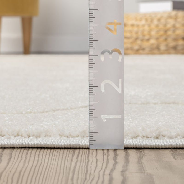 Cozy Shape Beige Rug