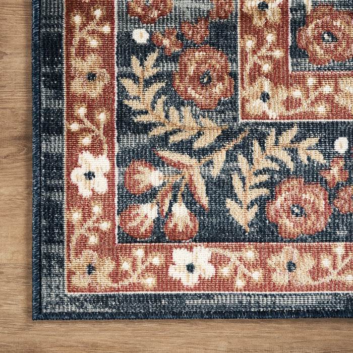 Dalia Vintage Indoor/Outdoor Blue Rug