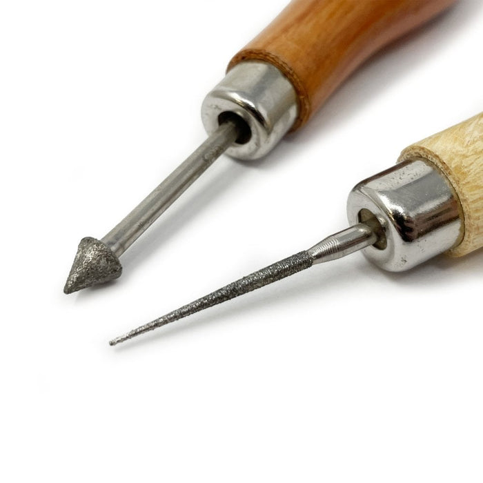 Diamond-Coated Bead Reamers Set of 2