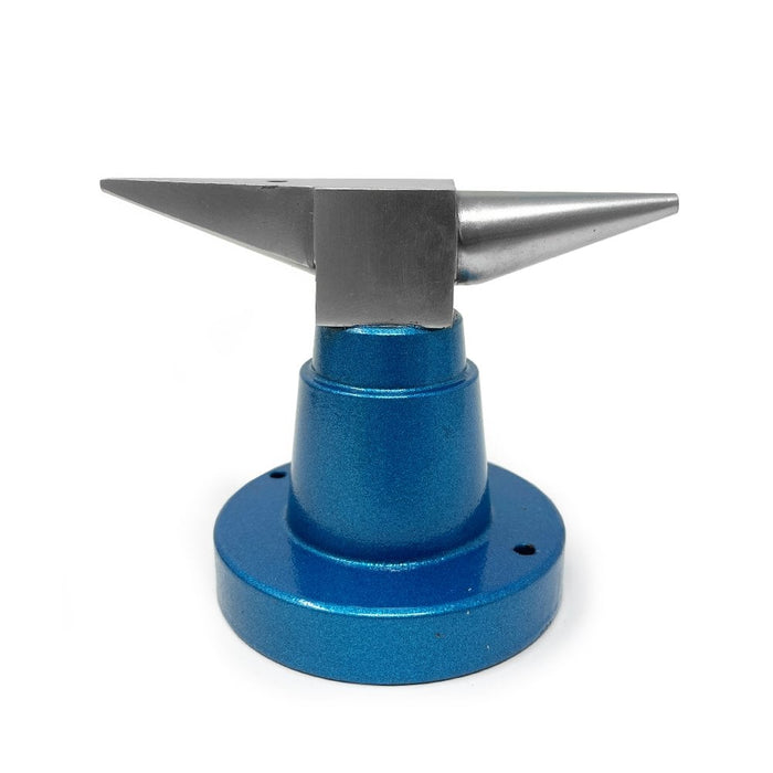 Double Horn Anvil on Round Base