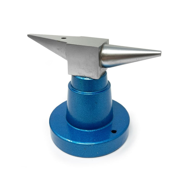 Double Horn Anvil on Round Base