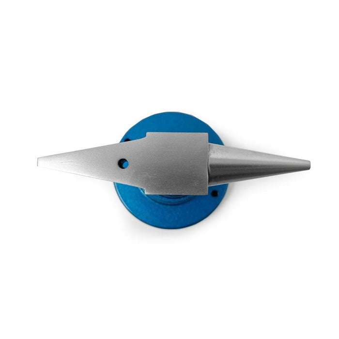 Double Horn Anvil on Round Base