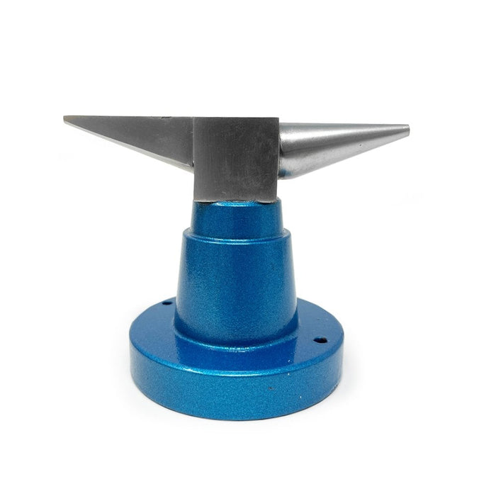 Double Horn Anvil on Round Base