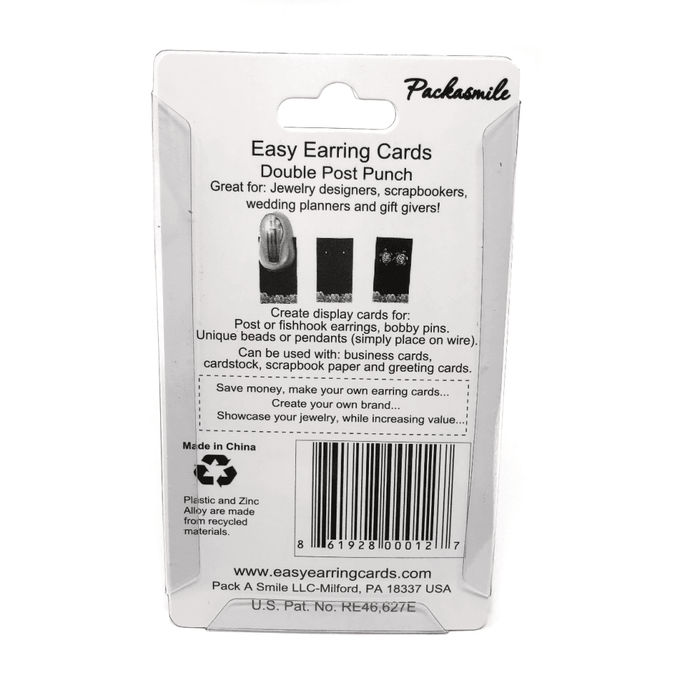 Double Post Earring Card Maker