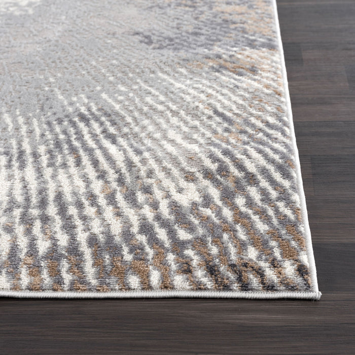 Dunes Sunburst Brown Rug