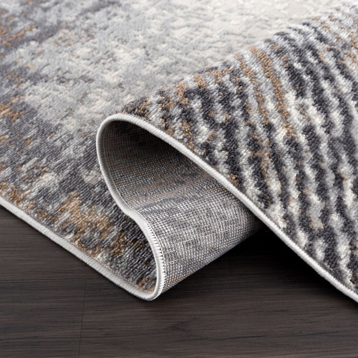 Dunes Sunburst Brown Rug