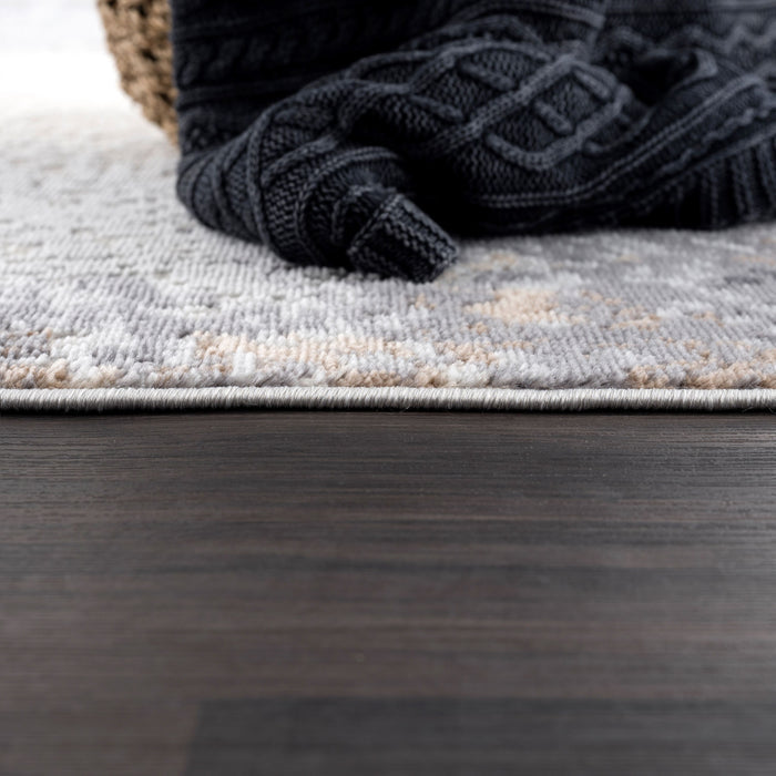 Dunes Sunburst Brown Rug