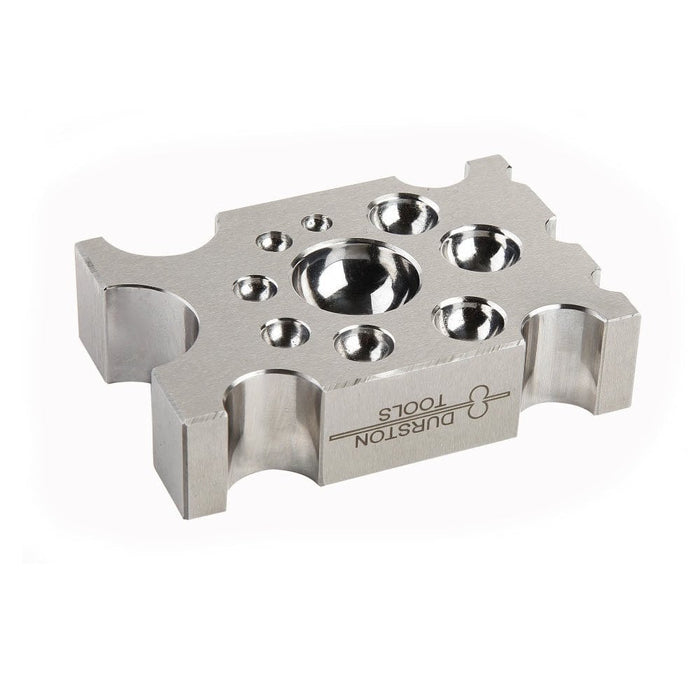 Durston Forming Block | 14 Half-spheres 5-24mm, 8 Half-cutouts 6-26mm
