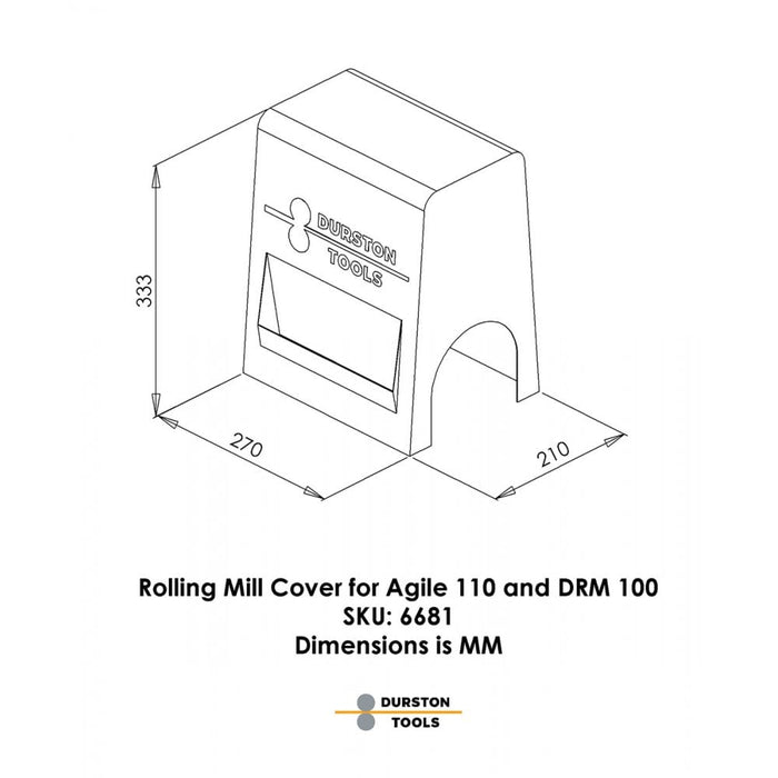 Durston Small Rolling Mill Cover