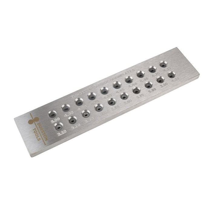 Durston Tungsten Carbide Drawplate Oval 3.1 – 5mm