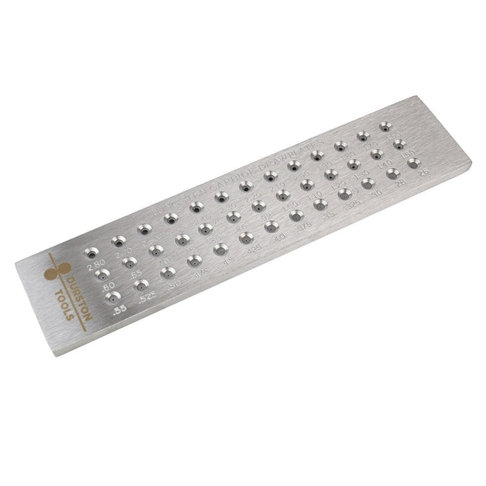 Durston Tungsten Carbide Drawplate Round 0.26 – 2.8mm