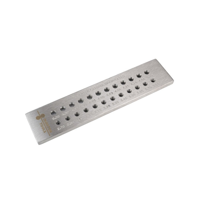 Durston Tungsten Carbide Drawplate Round 2.7 – 5mm