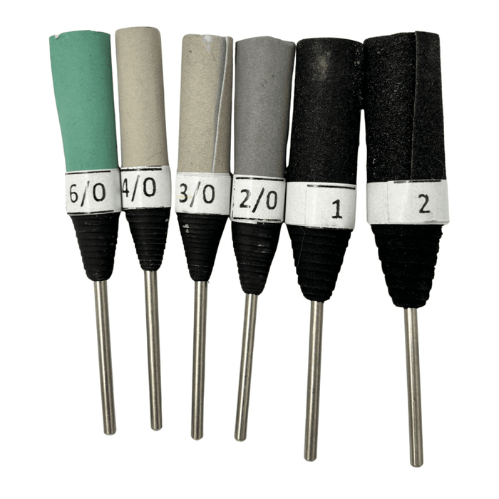 Emery Paper Mandrels 6pc