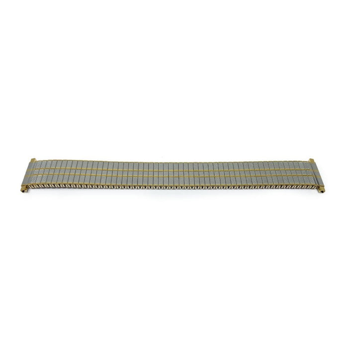 Expandable Stretch Watch Bracelet, Two Tone