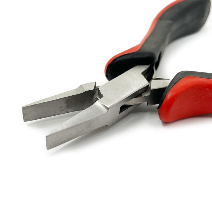 Flat Nose Plier with Cushioned Sleeves