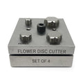 Flower Disc Cutter Set of 4