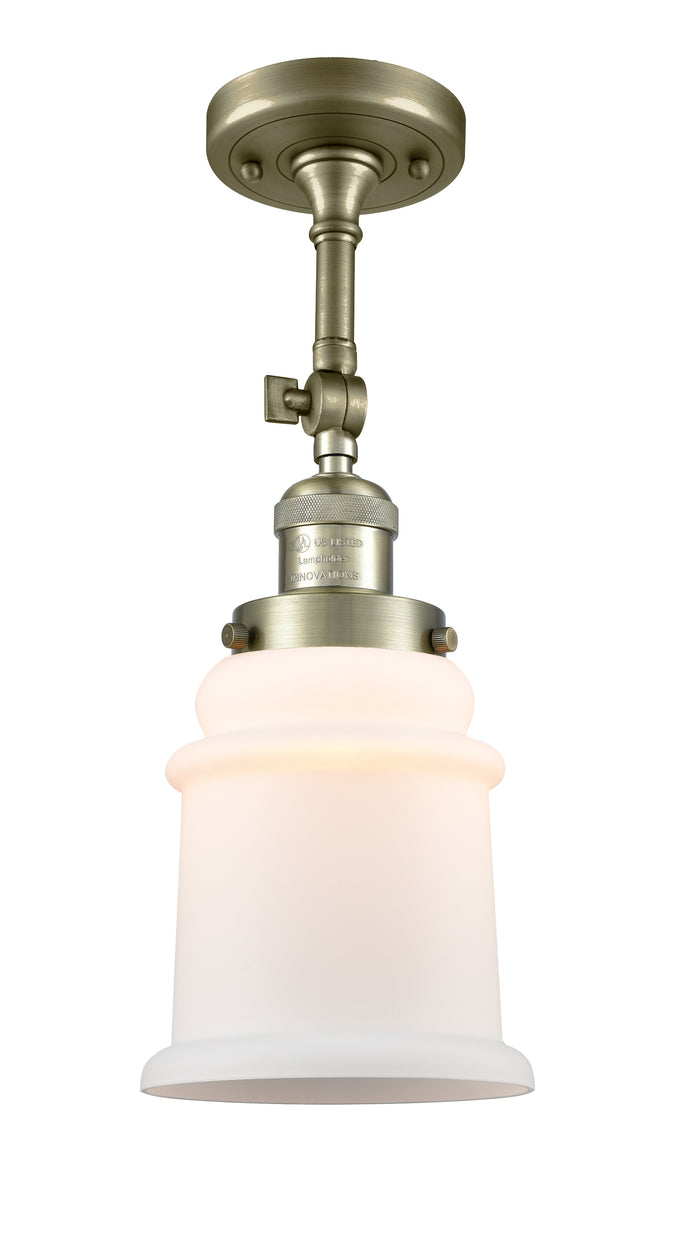 Franklin Semi-Flush Mount Brushed Nickel