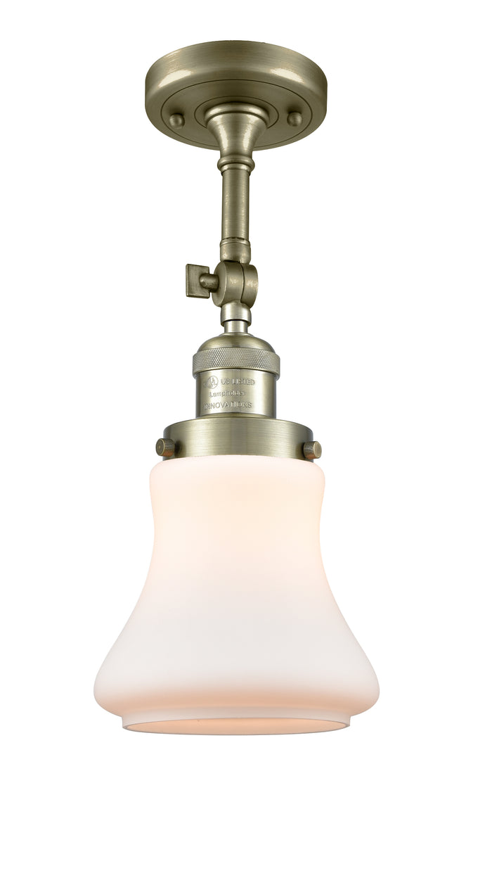 Franklin Semi-Flush Mount Brushed Nickel
