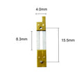 French Clock Suspension 15.5mm x 4.0mm x 8.3mm