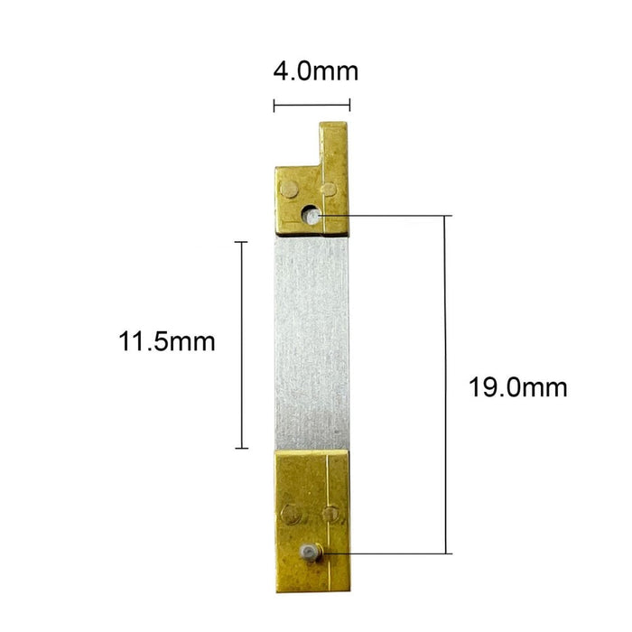 French Clock Suspension 19.0mm x 4.0mm x 11.5mm