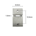 German & English Clock Suspension 10.5mm x 8.0mm x 1.0mm