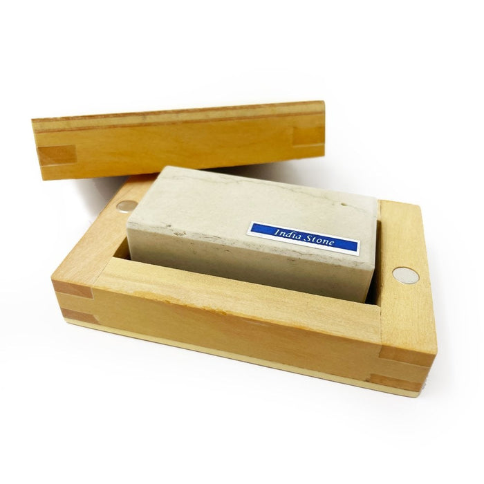 Hard Oil Stone Sharpening Tool in Box