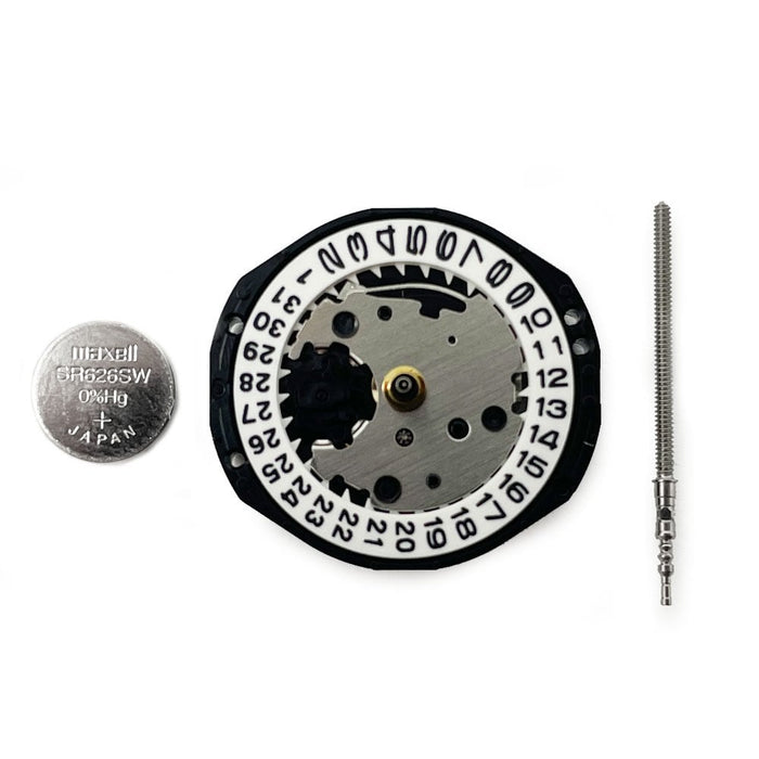 Hattori PC22 Quartz Watch Movement (Date at 3h)