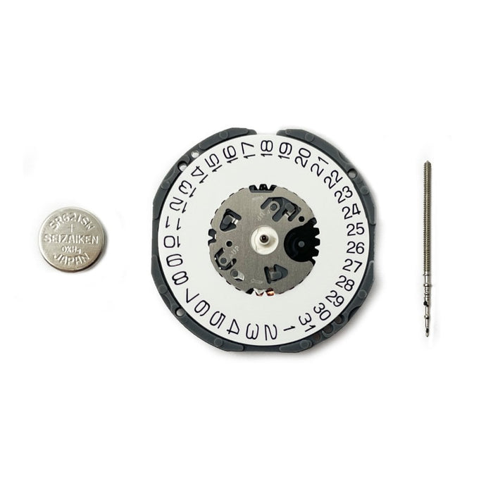 Hattori VJ32 Quartz Watch Movement (Date at 3h)