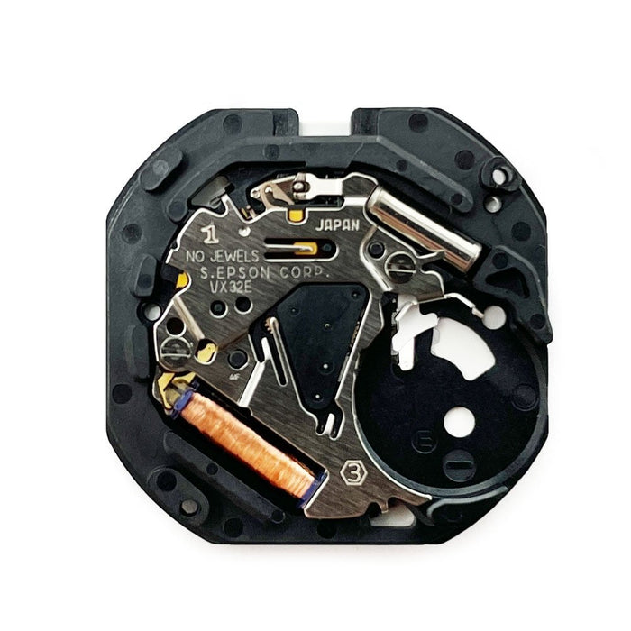 Hattori VX32 Quartz Watch Movement (Date at 6h)