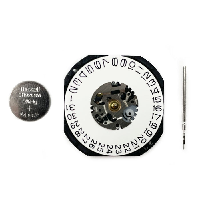 Hattori VX42 Quartz Watch Movement (Date at 3h)