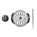 Hattori VX83 Quartz Watch Movement (Day & Date at 3h)