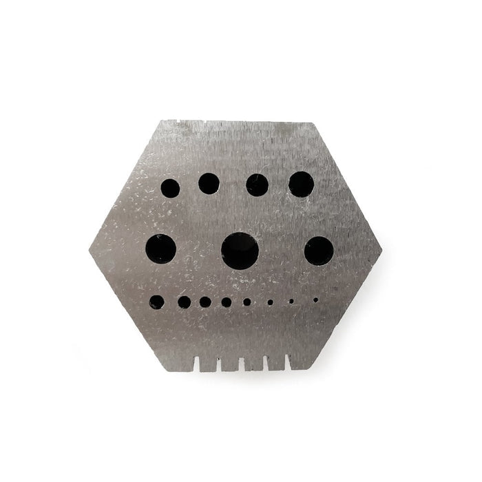 Hexagonal Riveting Stake 15 Holes