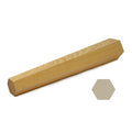 Hexagonal Wooden Bangle Mandrel