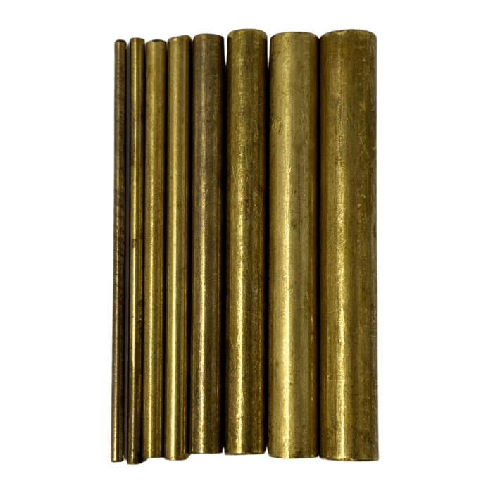 Hollow Brass Wire 8pc