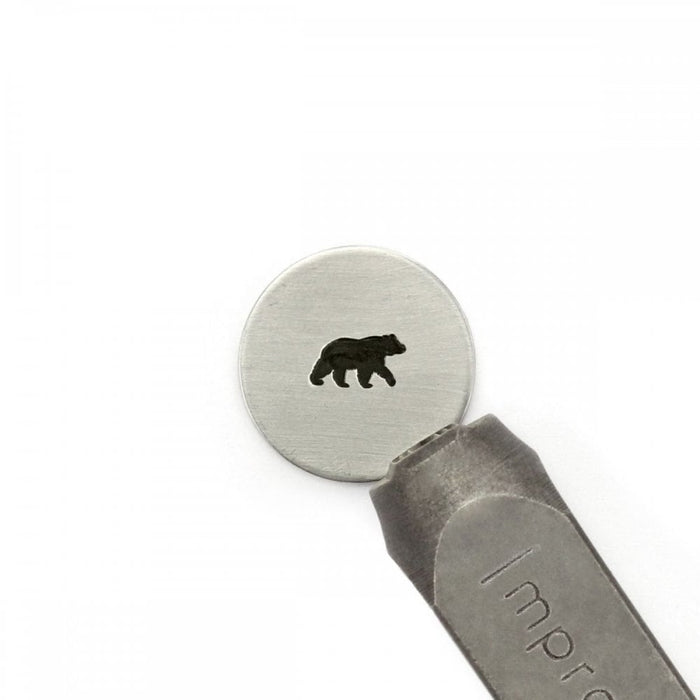 ImpressArt Bear Design Stamp, 9.5mm